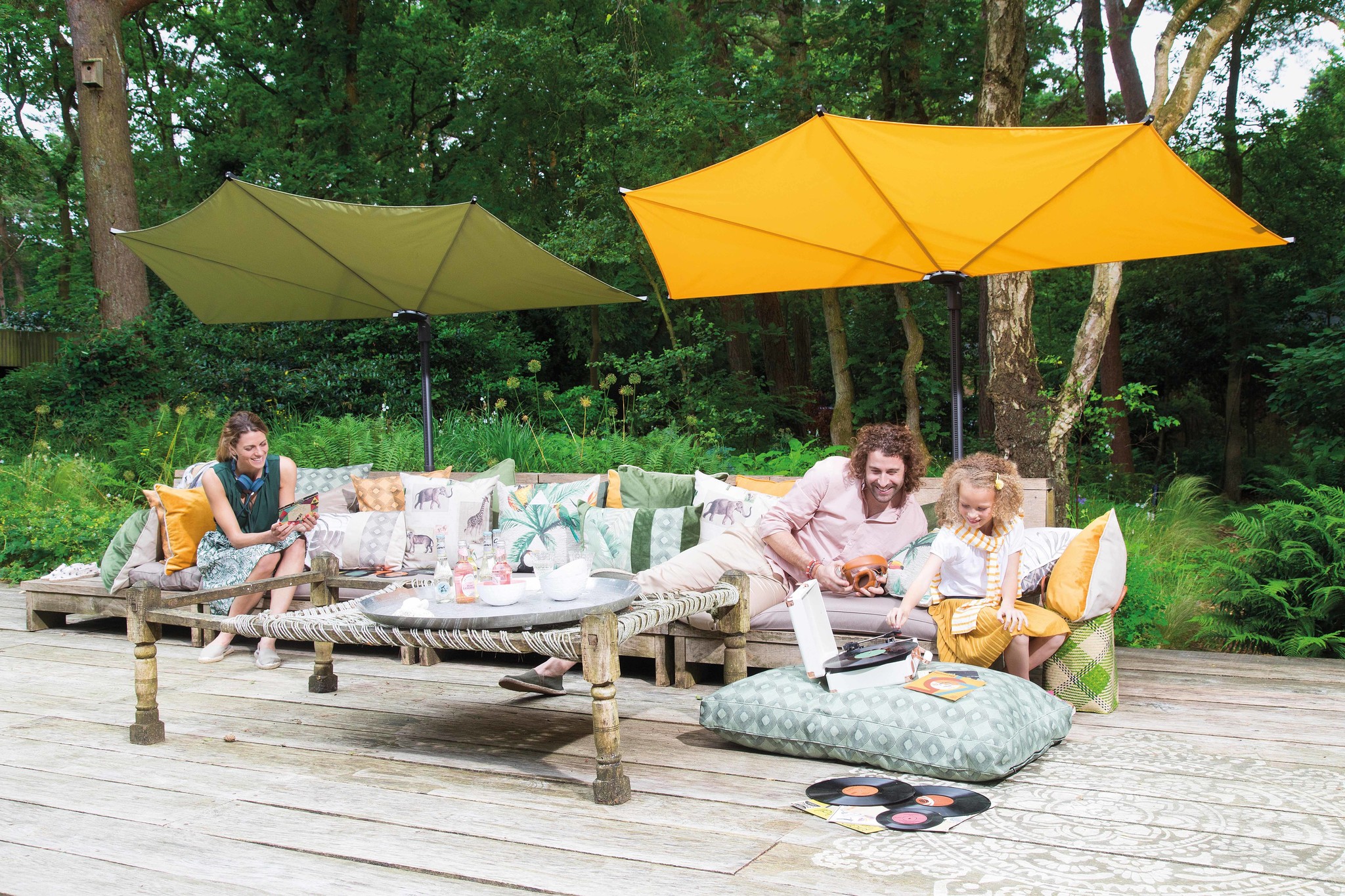Staande parasols