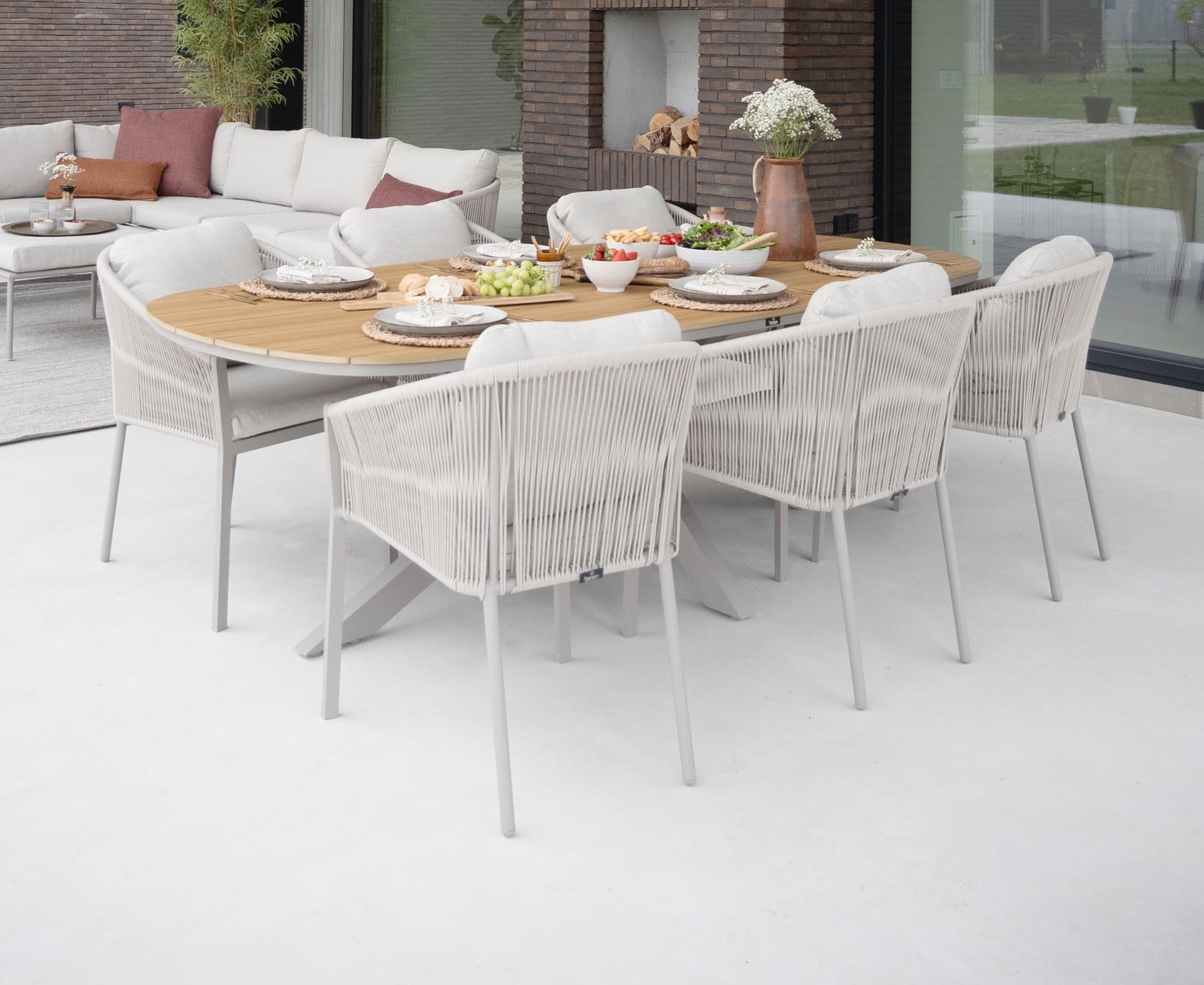 Ovale tuintafels