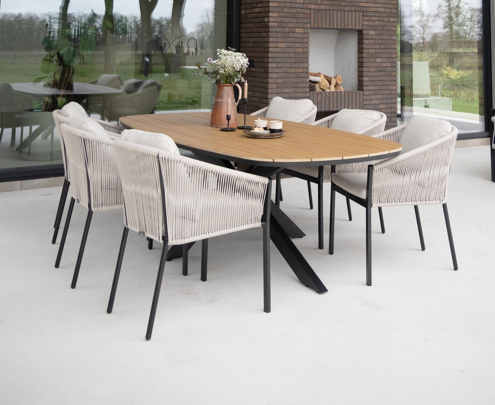 Tuinset 6 personen