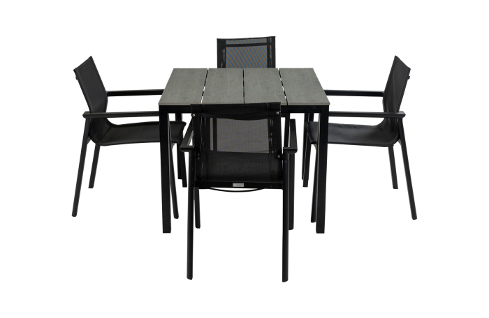 Cyprus-vierkante-tuintafel-grijs-modern-Delia-black-4-seizoenen-tuinmeubelen