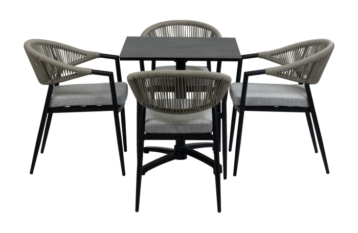 Gent-black-set-70x70-inklapbaar-tuintafel-terras-4-seizoenen-tuinmeubelen