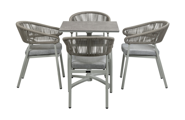 Knokke-Gent-Sand-tuinset-hpl-beige-4-delig-terras-4-seizoenen-tuinmeubelen