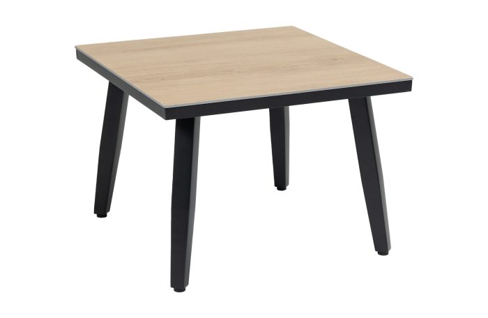 Mykonos-kunststof-bijzettafel-houtlook-modern-4 seizoenen tuinmeubelen