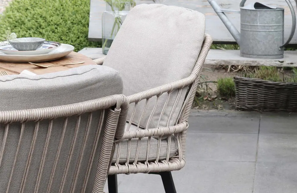 Comfort en stijl: dining tuinstoelen van 4 Seizoenen Tuinmeubelen
