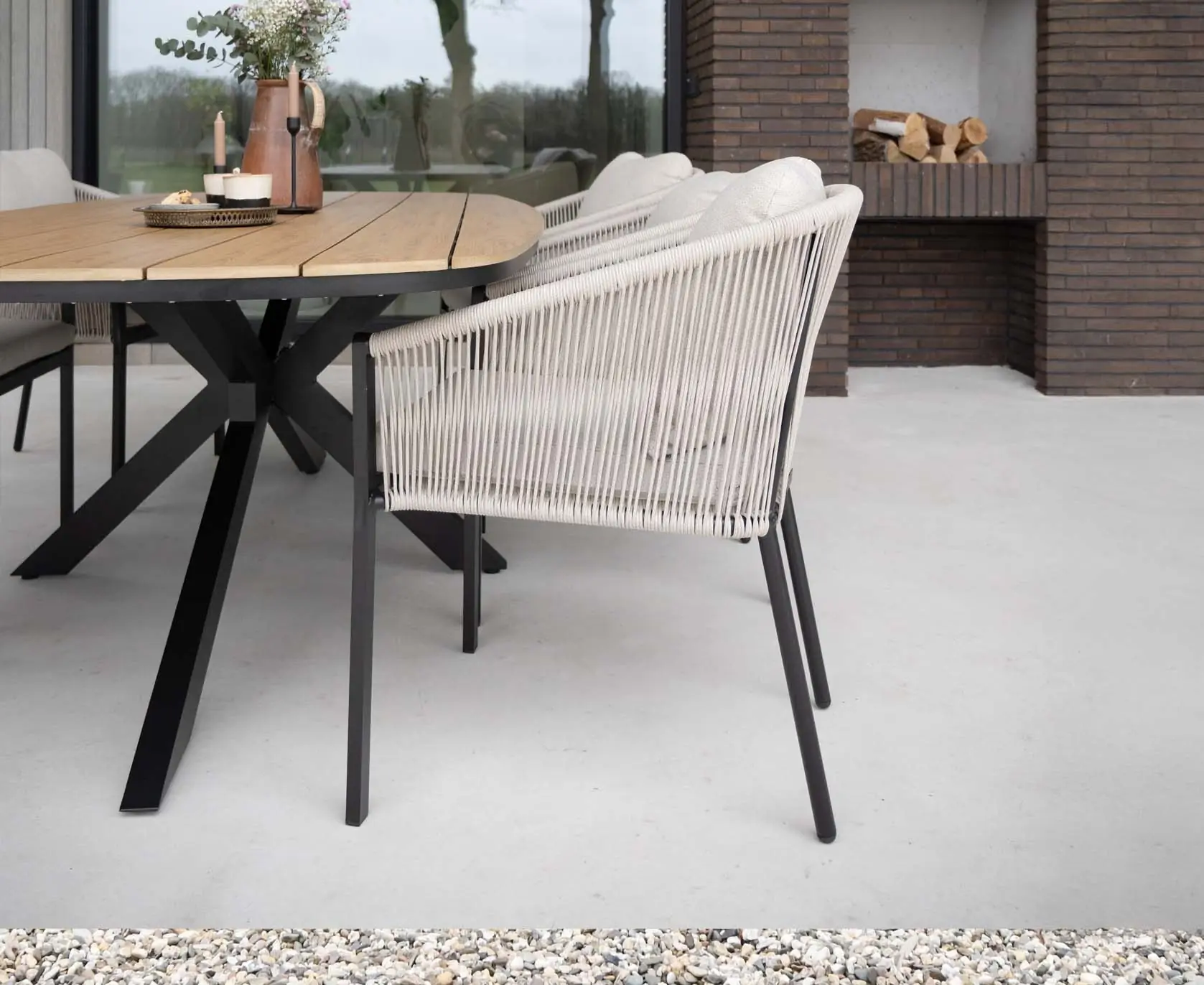 Stapelbare tuinstoelen