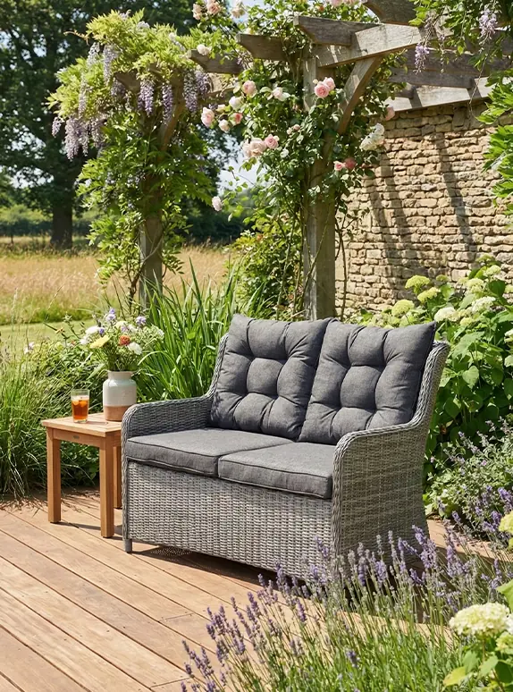 Wicker Tuinbanken