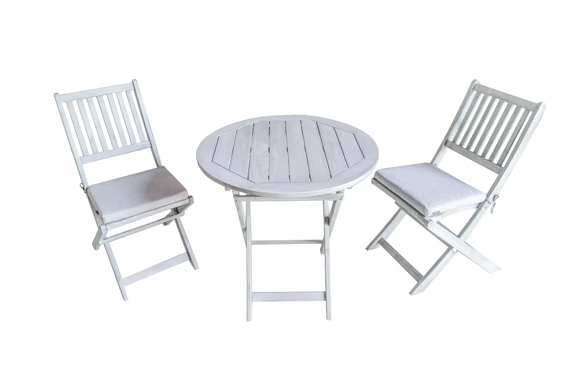 Bistroset Ravello | 3-delig in Fossil Grey & Acacia | Eurofar