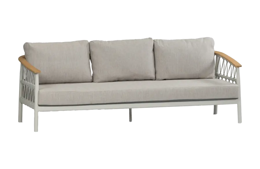 Capri-Naturel-Cream-loungebank-modern-luxueus-4-seizoenen-tuinmeubelen