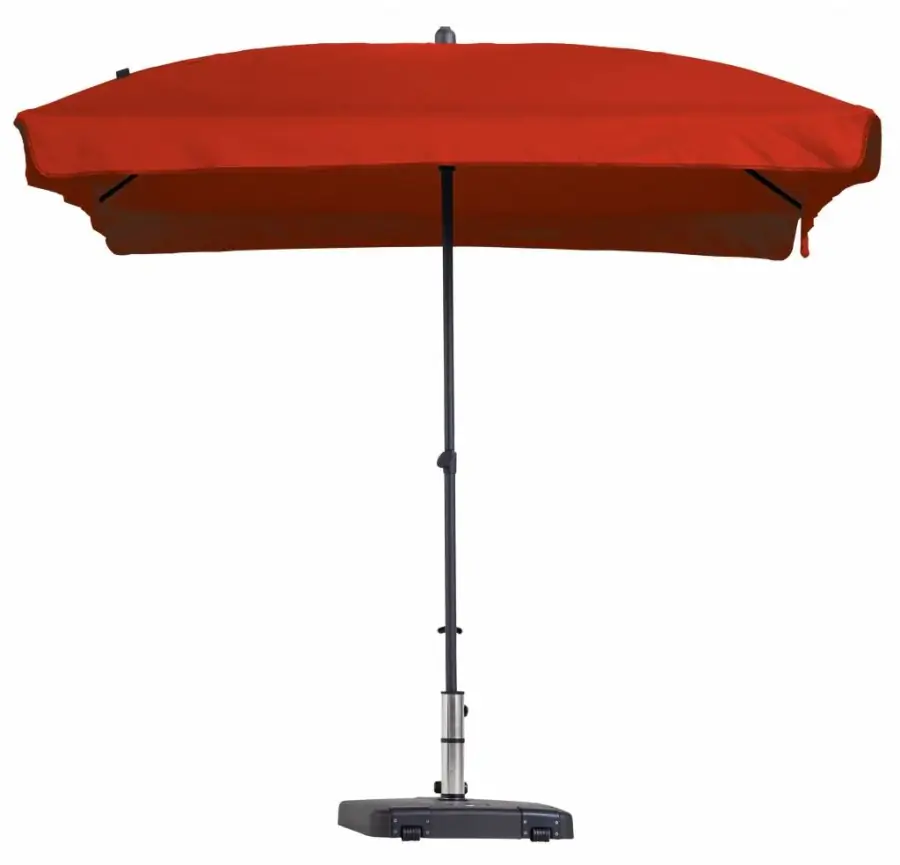 Madison Parasol | Patmos Luxe | Brick Red | 210x140cm