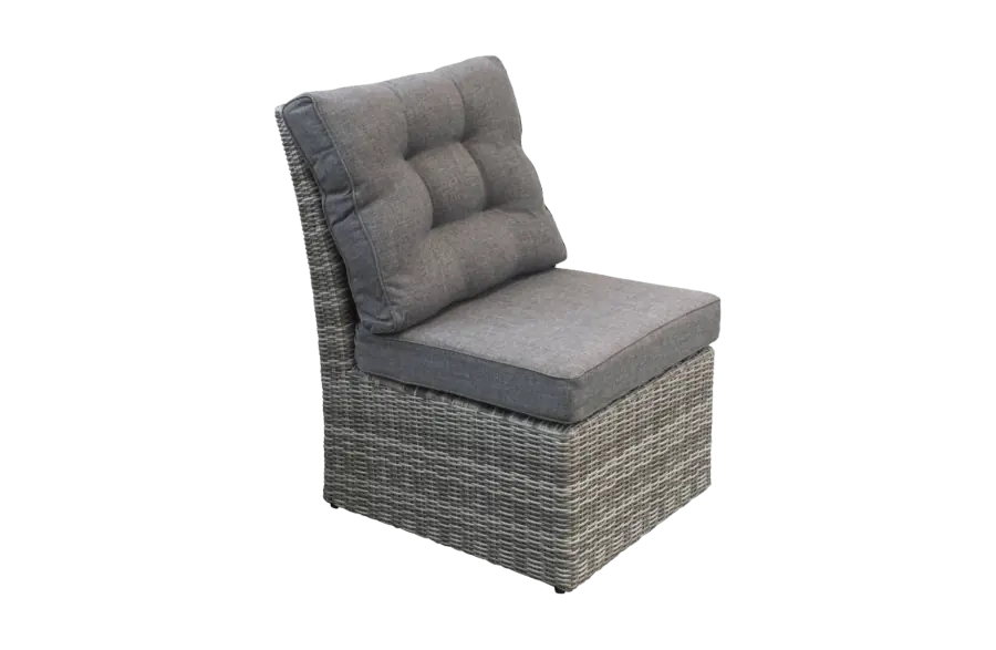 Middenelement Dublin | Ash Grey | Wicker