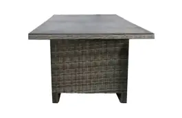 Tuintafel Dublin 230x100cm | Ash Grey | Keramiek & Wicker
