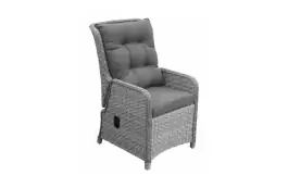 Verstelbare tuinstoel Dublin | Mystic Grey | Wicker