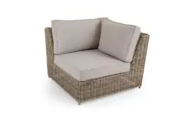 Hoekelement Glendon | Rustic | Rond Wicker | Brafab 