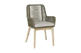 Dining tuinstoel Paduga | Groen | Rope