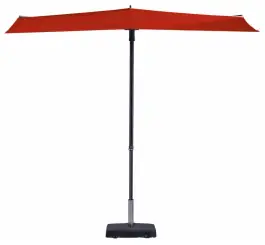 Madison Parasol | Sun Wave | Brick Red | 270x150cm