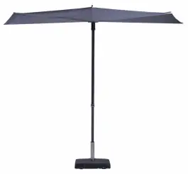 Madison Parasol | Sun Wave | Safier Blue | 270x150cm