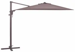 Madison Parasol | Monaco Flex Round | Taupe | ∅330cm