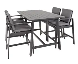 Barset Malibu | Charcoal | Aluminium | Lesli Living