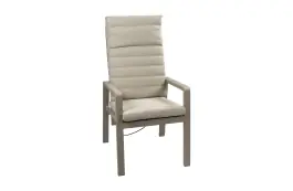Verstelbare tuinstoel Berlijn | Champagne & Taupe