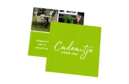 Cadeaubon 4 Seizoenen Tuinmeubelen | t.w.v. €20,-