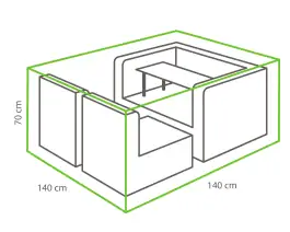 Outdoor Covers Loungeset beschermhoes | 140x140x70cm
