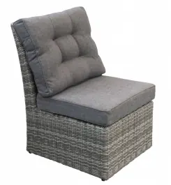 Middenelement Dublin | Ash Grey | Wicker