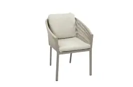 Stapelbare tuinstoel Elvira | Camel & Beige