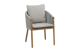 Dining tuinstoel Es Vedra | Teakhout & Cream