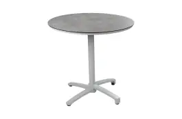 Inklapbare terrastafel Gent ø80cm | Sand Brown