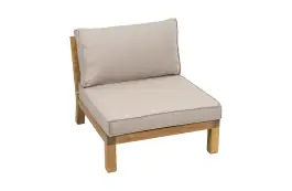 Middenelement Kent | Loungestoel | Sand | Acacia