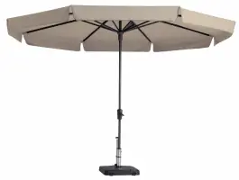 Madison Parasol | Syros Luxe Round | Ecru | ∅350cm