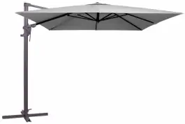 Madison Parasol | Monaco Flex II | Light Grey | 300x300cm