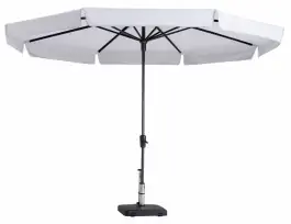 Madison Parasol | Syros Luxe Round | Off White | ∅350cm