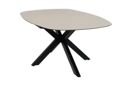 Tuintafel Malaga 180x115 cm | Black & Cerra Vetro