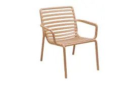 Relax Dining tuinstoel Doga | Kunststof | Cappuccino