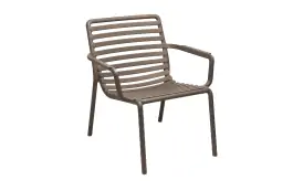 Relax Dining tuinstoel Doga | Kunststof | Tabacco