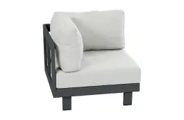 Hoekelement Tulum | Black & Beige