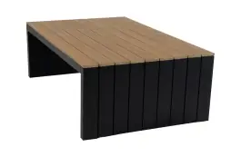 Loungetafel Tulum | Black & Tecon Teak