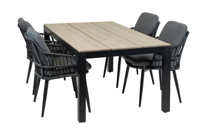 5-delig-cyprus-tuintafel-rechthoek-wood-isabel-black-4-seizoenen-tuinmeubelen