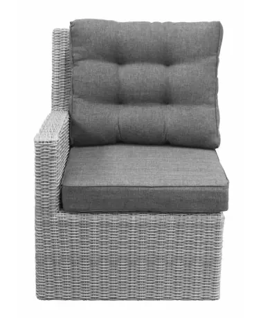 Zij element Dublin -Mystic Grey-Wicker