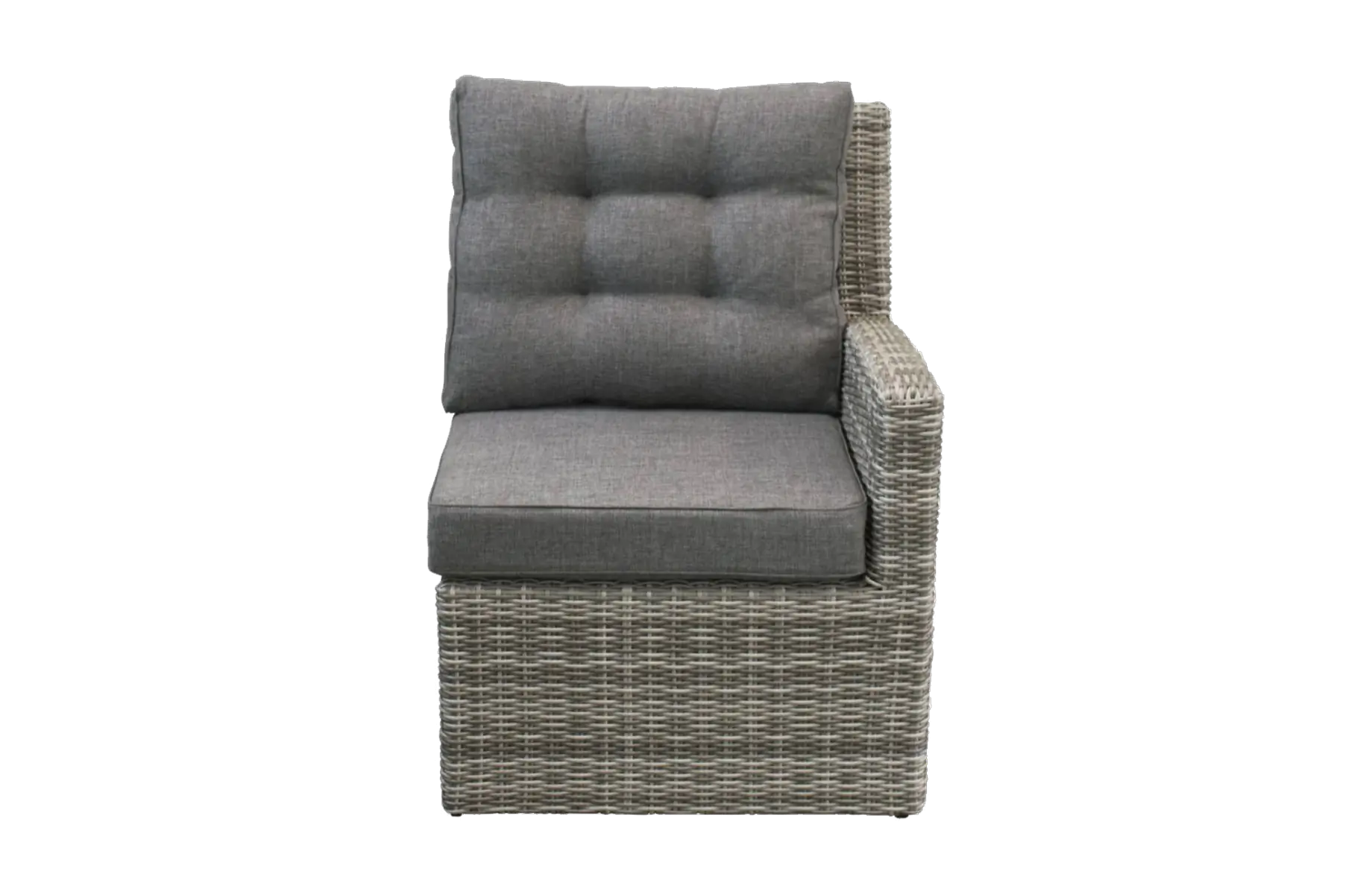 Bankdeel Links Dublin | Ash Grey | Wicker
