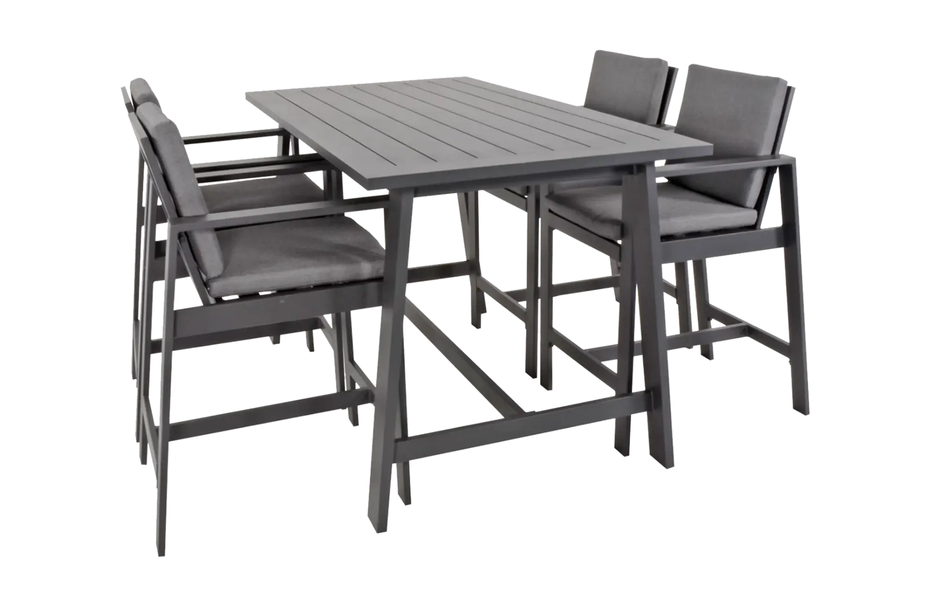 Barset Malibu | Charcoal | Aluminium | Lesli Living