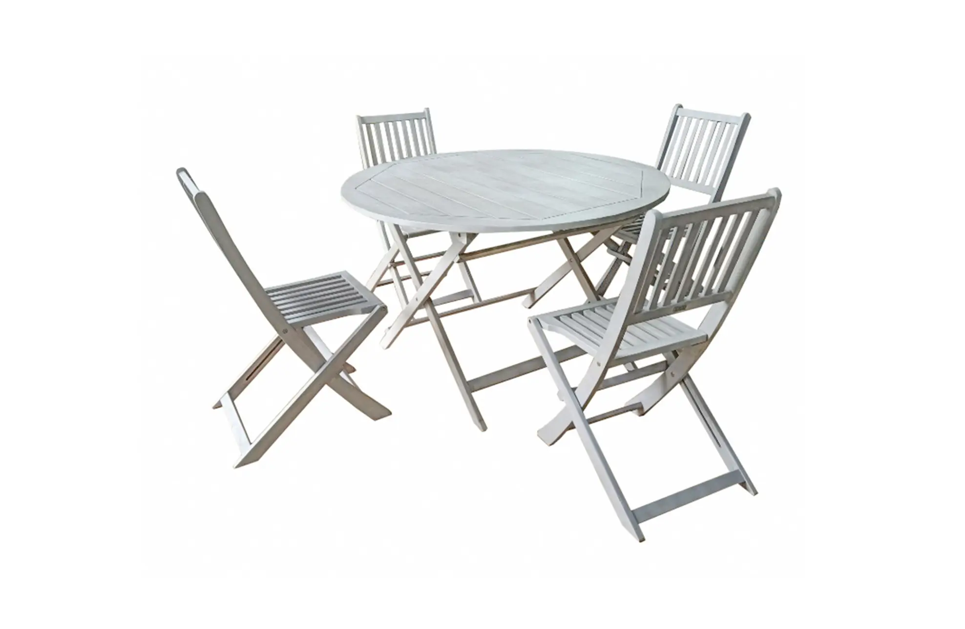 Ravello Ronde Tuinset 5-delig | Fossil Grey & Acacia | Eurofar