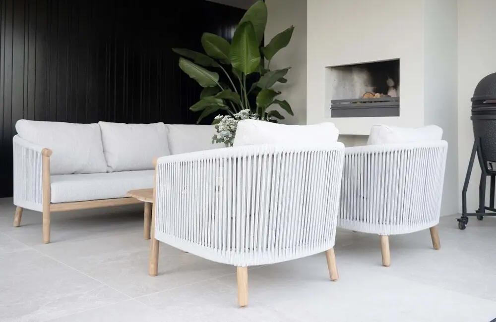 Ontdek de luxe van de Es Vedra loungeset voor je tuin